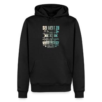 Anästhesist der Anästhesie Arzt Narkose - Männer Premium Bio Hoodie - Schwarz - Vorne - Nico (187cm)