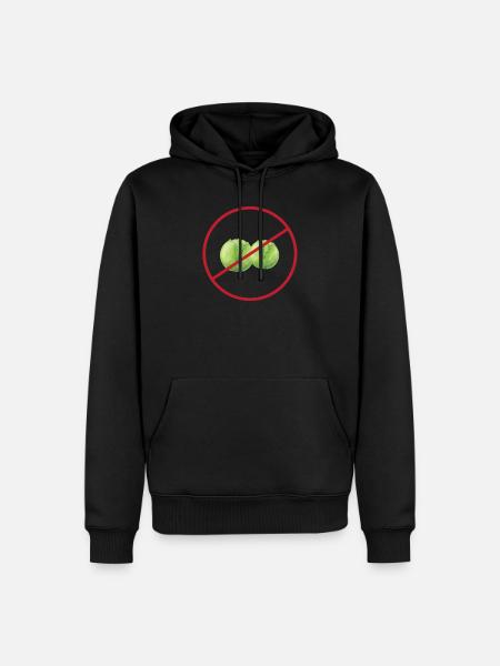 Brussels sprouts hater - Men’s Premium Organic Hoodie - black