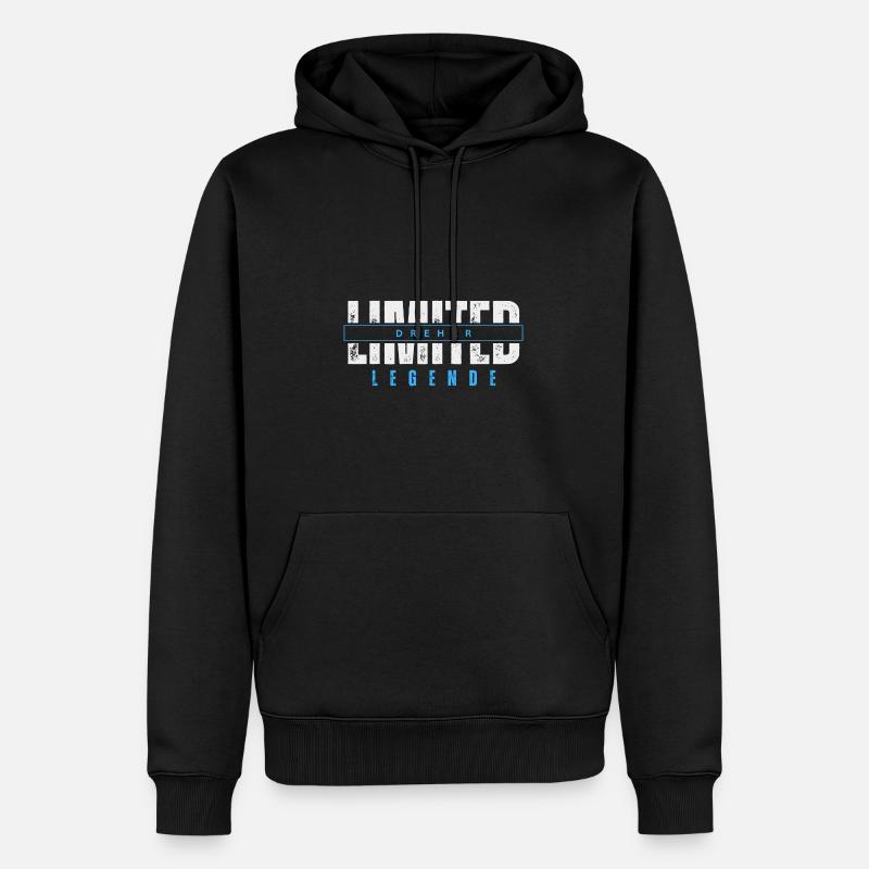 Légende Dreher limitée. - Sweat à capuche Premium bio Homme - noir