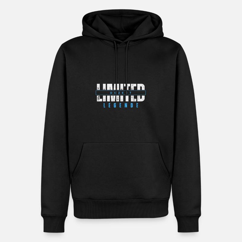 Légende de conférencier limitée. - Sweat à capuche Premium bio Homme - noir