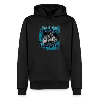 Martial Arts - Männer Premium Bio Hoodie - Schwarz - Vorne - Nico (187cm)