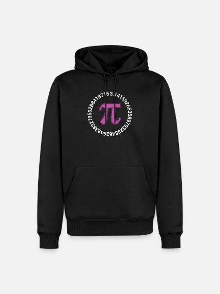 Pi Day - Happy Pi Day - Men’s Premium Organic Hoodie - black