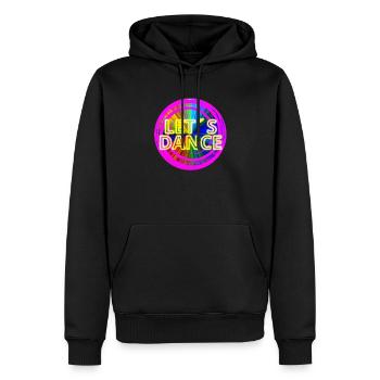 Lets Dance Männer Frauen Kinde - Männer Premium Bio Hoodie - Schwarz - Vorne - Nico (187cm)