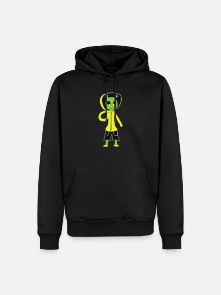 Alien - Sweat à capuche Premium bio Homme - noir