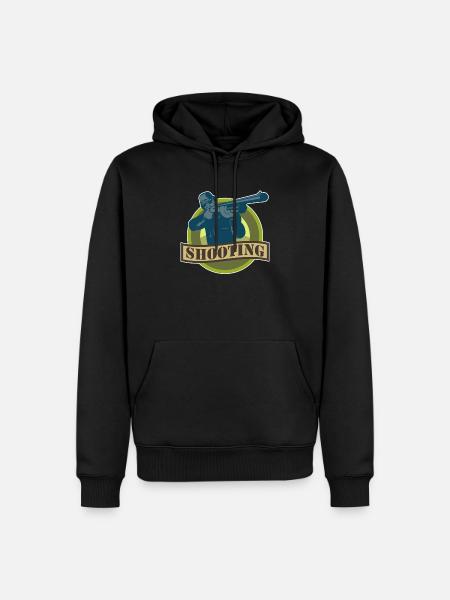 Sport shooting Shooting - Men’s Premium Organic Hoodie - black