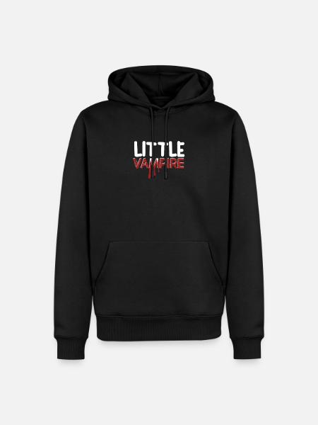 Petit vampire - Sweat à capuche Premium bio Homme - noir