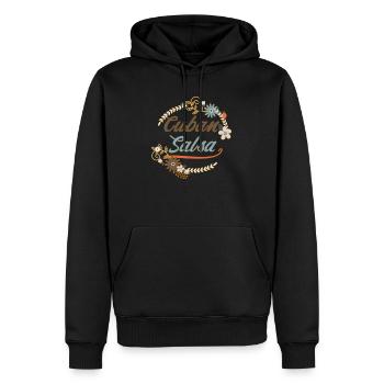 Cuban Salsa - Geschenk T-Shirt für Salsa Tänzer - Männer Premium Bio Hoodie - Schwarz - Vorne - Nico (187cm)