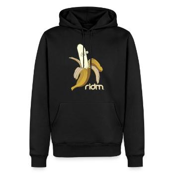 ridm bananaboard - Männer Premium Bio Hoodie - Schwarz - Vorne - Nico (187cm)
