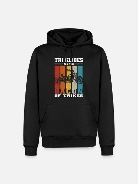Triker - Men’s Premium Organic Hoodie - black