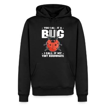Insekten sammeln - Männer Premium Bio Hoodie - Schwarz - Vorne - Nico (187cm)