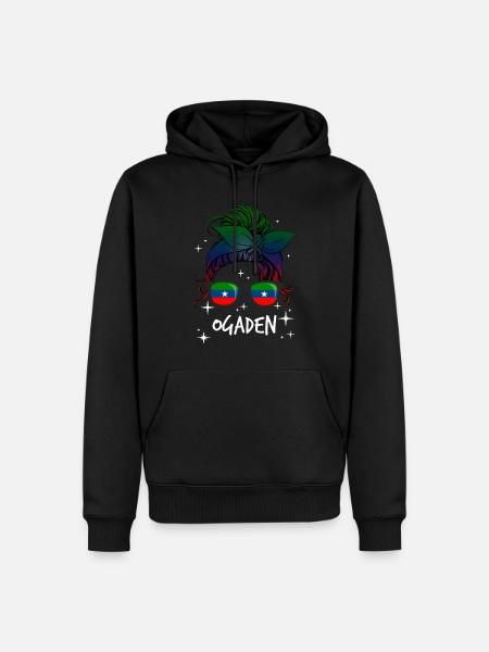 Ogaden - Sweat à capuche Premium bio Homme - noir
