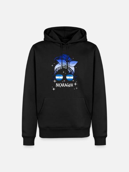 Nicaragua - Men’s Premium Organic Hoodie - black