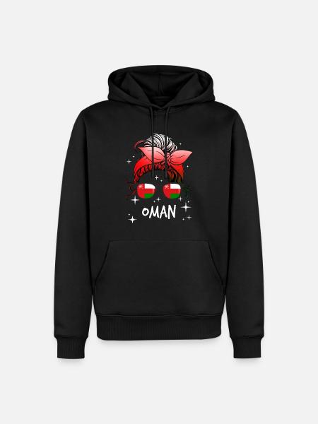 Oman - Men’s Premium Organic Hoodie - black