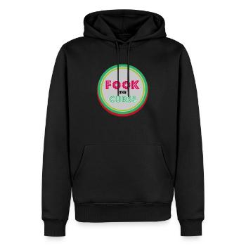 The Curse - Mayo Gaelic Football - Men’s Premium Organic Hoodie - black - Front - Nico (187cm)