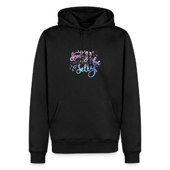 Ocean Sublimation - Men’s Premium Organic Hoodie - black - Front - Nico (187cm)