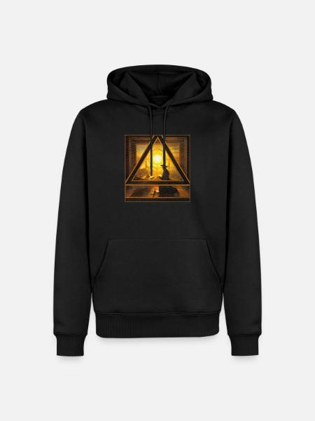 The Grand Master - Men’s Premium Organic Hoodie - black