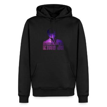 Martin Luther King Jr - Sweat à capuche Premium bio Homme - noir - Devant - Nico (187cm)