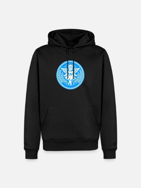 Guardian Angel Logo - Men’s Premium Organic Hoodie - black