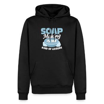 Soap Making Is My Kind Of Leisure Soapmaker Soapma - Männer Premium Bio Hoodie - Schwarz - Vorne - Nico (187cm)