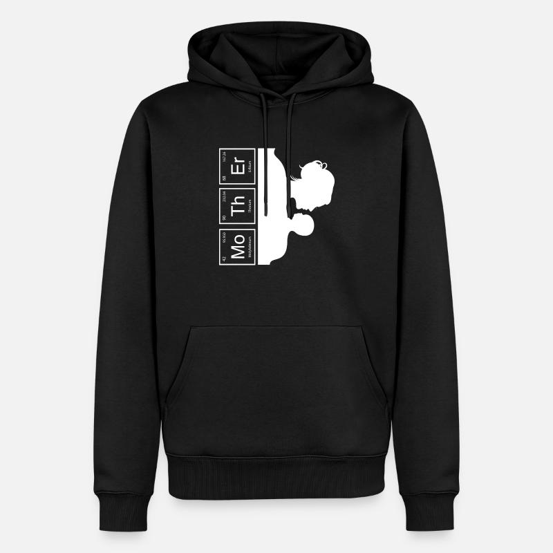 Mother Periodic Table - Sweat à capuche Premium bio Homme - noir