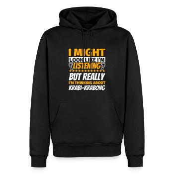 Krabi-krabong lustiges Geschenk - Männer Premium Bio Hoodie - Schwarz - Vorne - Nico (187cm)
