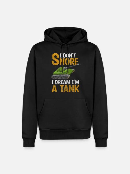 Tanks Fight Soldiers Firepower - Men’s Premium Organic Hoodie - black