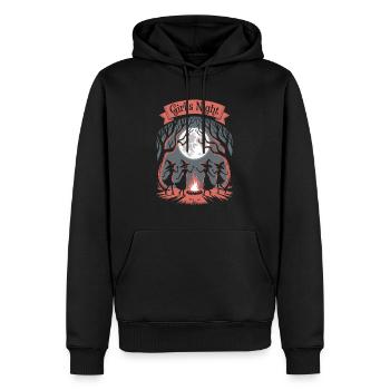 Hexen-Tanz unter dem Vollmond – Girl’s Night - Männer Premium Bio Hoodie - Schwarz - Vorne - Nico (187cm)