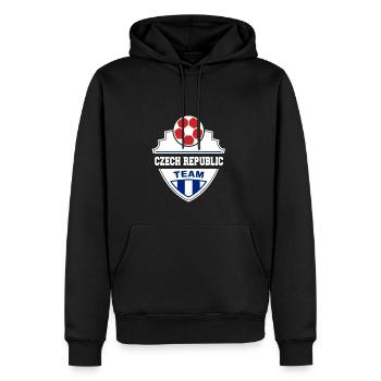 Czech Republic - Männer Premium Bio Hoodie - Schwarz - Vorne - Nico (187cm)