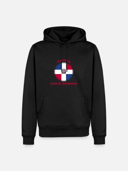 Santo Domingo Dominican Republic - Men’s Premium Organic Hoodie - black