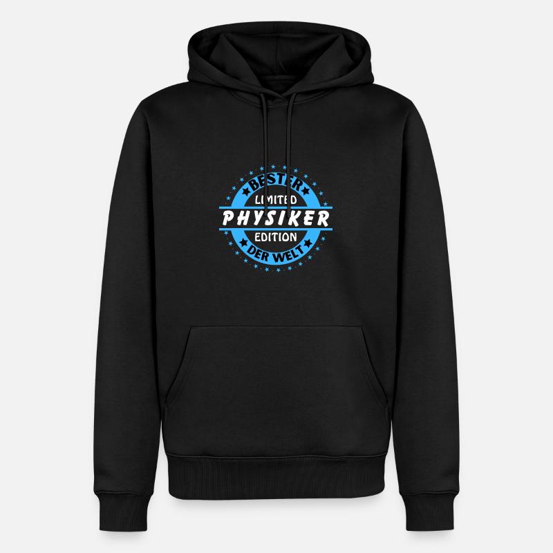Meilleur physicien du monde - Sweat à capuche Premium bio Homme - noir
