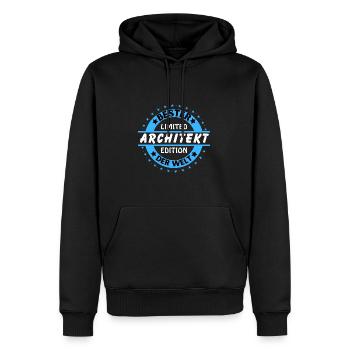 Bester Architekt der Welt - Männer Premium Bio Hoodie - Schwarz - Vorne - Nico (187cm)