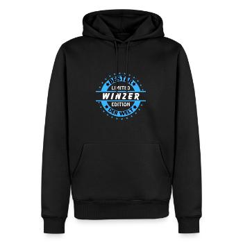 Best winemaker in the world - Men’s Premium Organic Hoodie - black - Front - Nico (187cm)