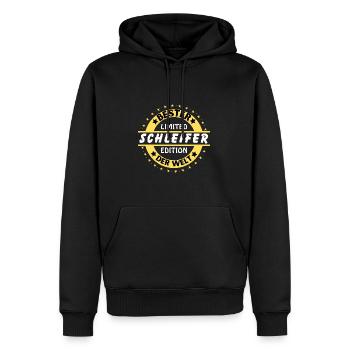 Best grinder in the world - Men’s Premium Organic Hoodie - black - Front - Nico (187cm)