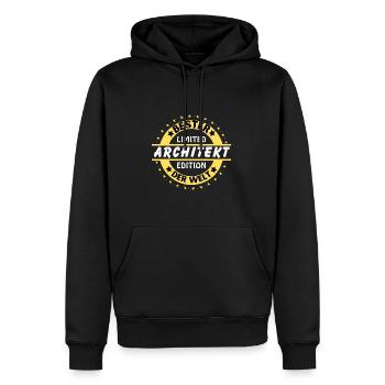 Bester Architekt der Welt - Männer Premium Bio Hoodie - Schwarz - Vorne - Nico (187cm)