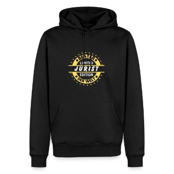 Best lawyer in the world - Men’s Premium Organic Hoodie - black - Front - Nico (187cm)