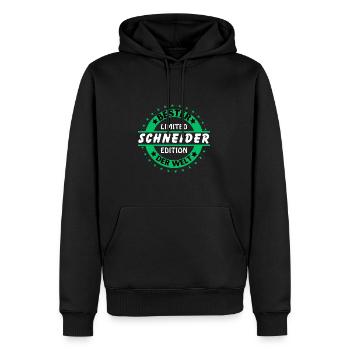 Best tailor in the world - Men’s Premium Organic Hoodie - black - Front - Nico (187cm)