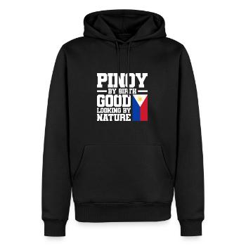 Philippinen Urlaub | Strand Filipino Geschenkidee - Männer Premium Bio Hoodie - Schwarz - Vorne - Nico (187cm)