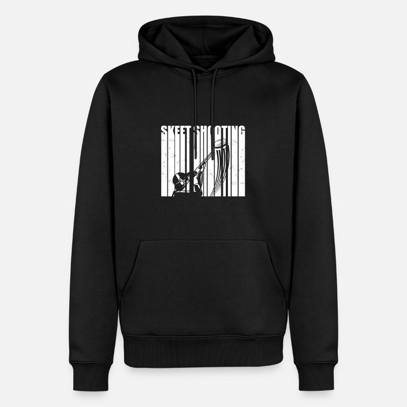 Skeet - Männer Premium Bio Hoodie - Schwarz