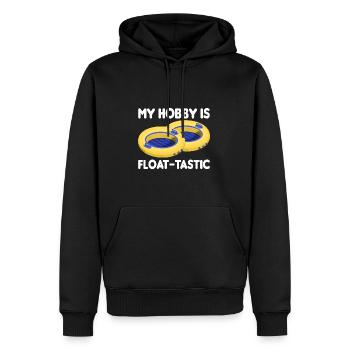 Rafting Wassersport - Männer Premium Bio Hoodie - Schwarz - Vorne - Nico (187cm)