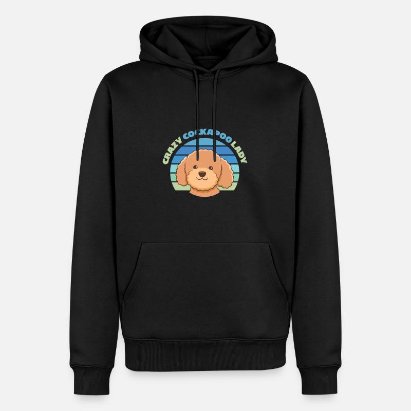 Cockapoo - Sweat à capuche Premium bio Homme - noir