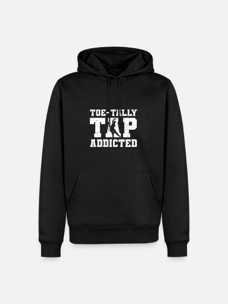 Stepptanz - Männer Premium Bio Hoodie - Schwarz
