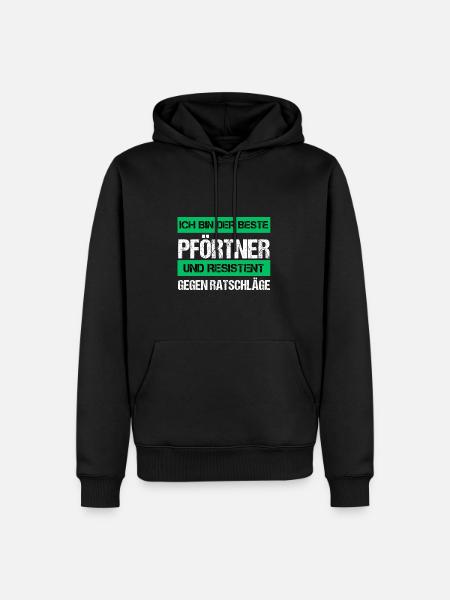 Resistant Gatekeeper - Men’s Premium Organic Hoodie - black