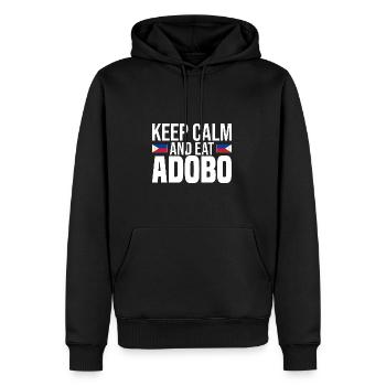 Philippinen - Männer Premium Bio Hoodie - Schwarz - Vorne - Nico (187cm)