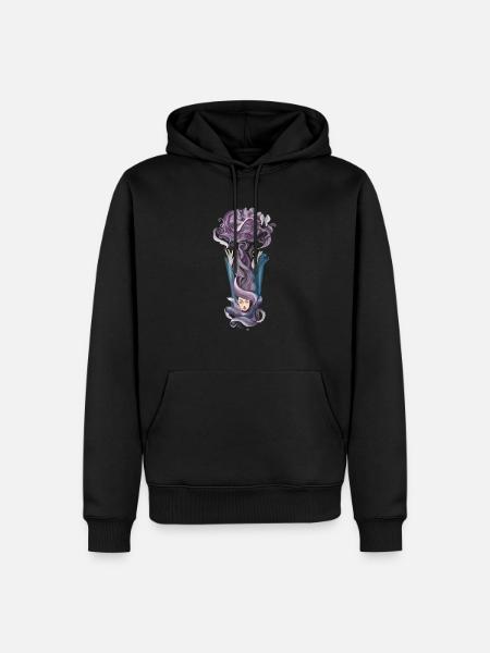 Mind Power - Men’s Premium Organic Hoodie - black