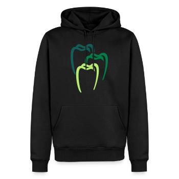 Zahn 4 Zahnarzt Dental Dentist - Männer Premium Bio Hoodie - Schwarz - Vorne - Nico (187cm)