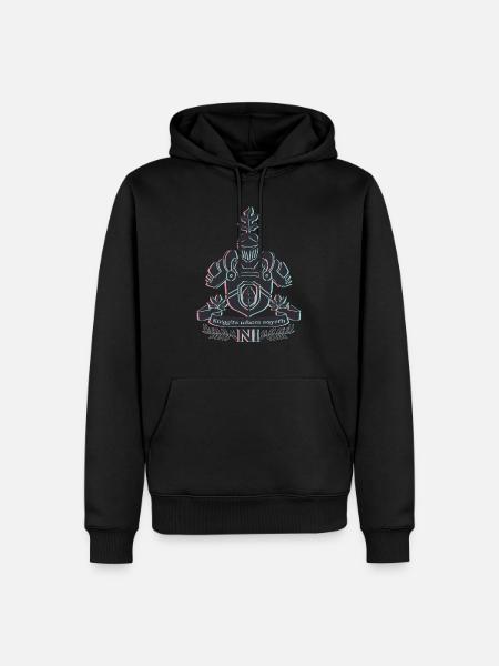 Black Knight - Sweat à capuche Premium bio Homme - noir