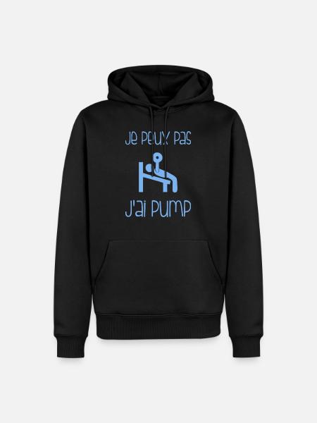 Bodybuilding Fitness Gave Far - Herre Premium økologisk hoodie - sort