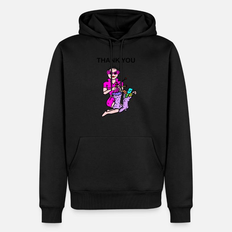 Geld - Männer Premium Bio Hoodie - Schwarz