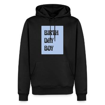 Birthday Boy - Männer Premium Bio Hoodie - Schwarz - Vorne - Nico (187cm)