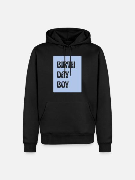 Birthday Boy - Men’s Premium Organic Hoodie - black
